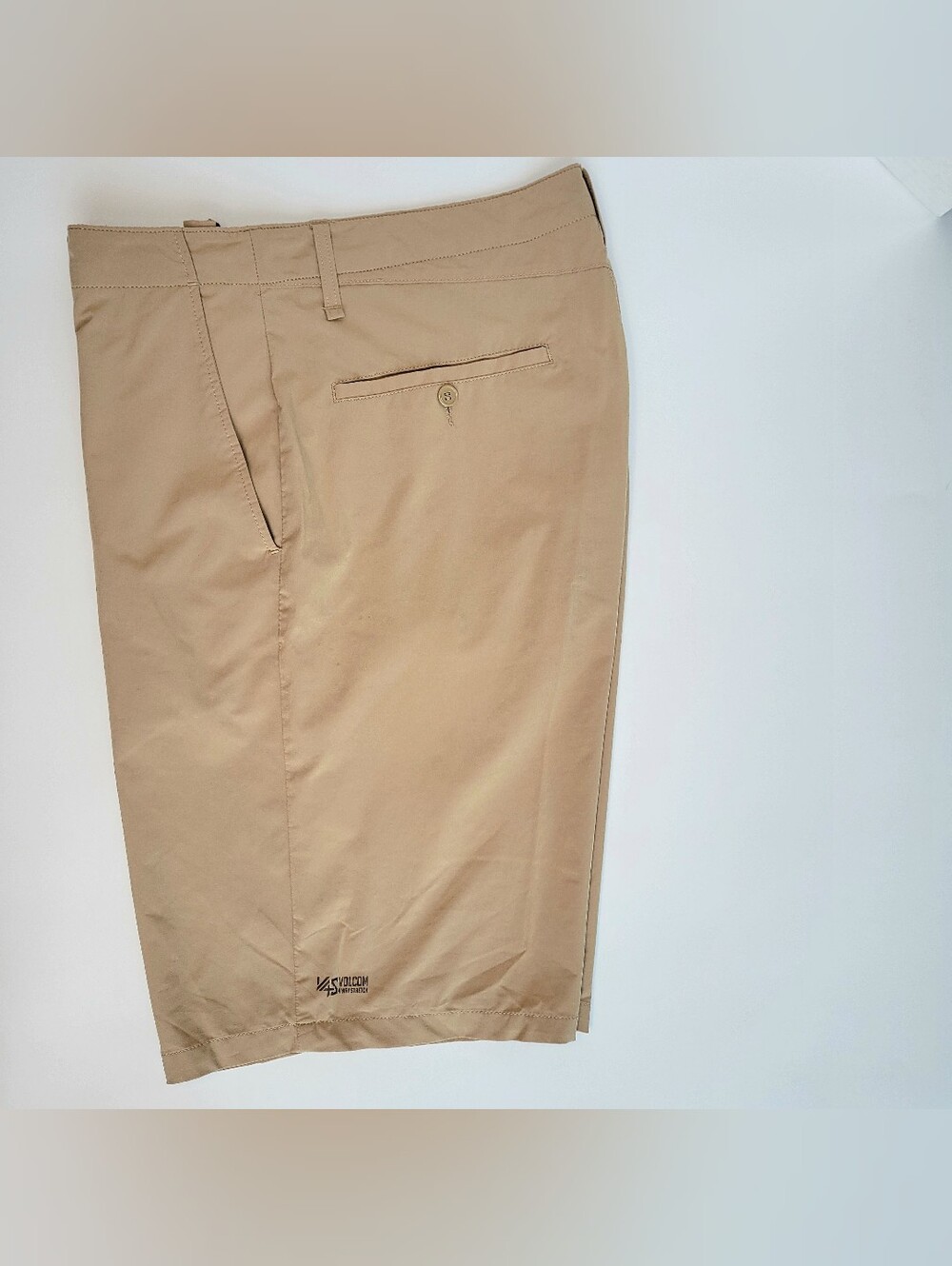 Volcom Surf & Turf Hybrid Shorts Mens 36 Tan 4-Way Stretch
